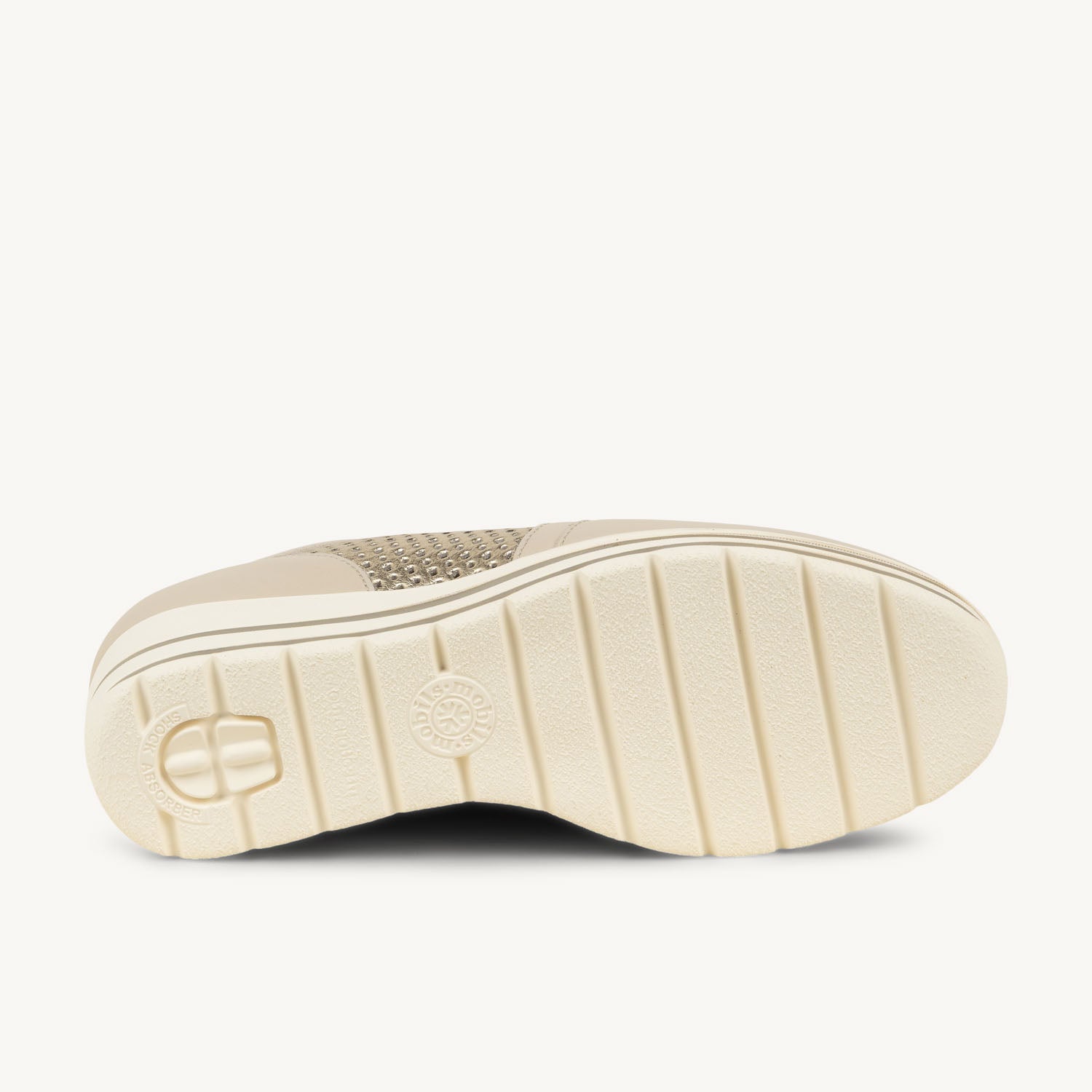 Baskets Femme MOBILS BY MEPHISTO ABBY PERF Beige