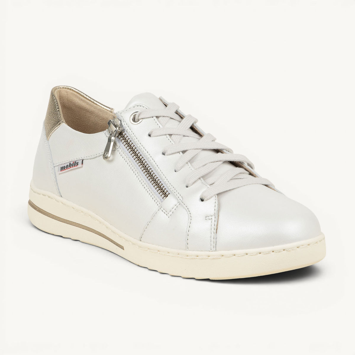 Baskets Femme MOBILS BY MEPHISTO GAELIA Blanc