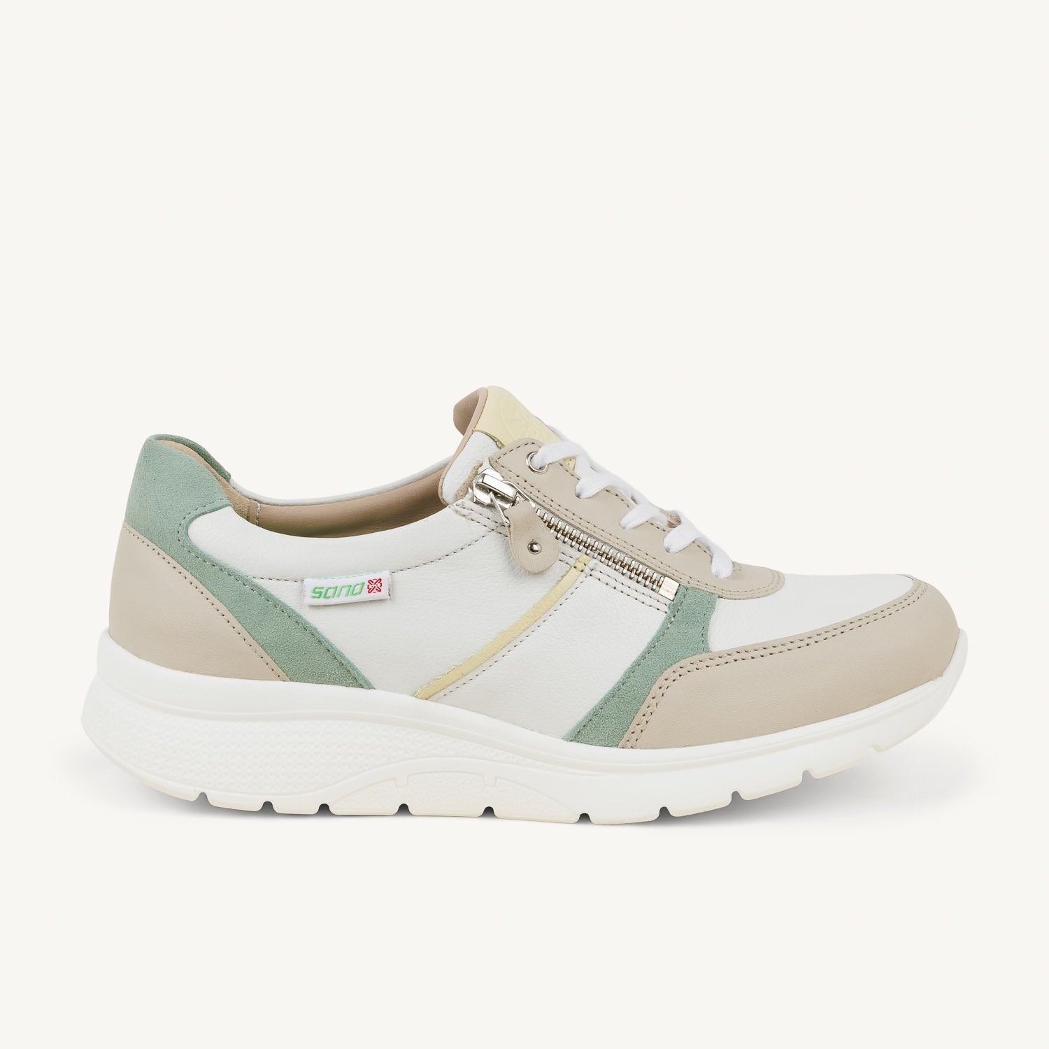 Baskets Femme MOBILS BY MEPHISTO IZAE Blanc