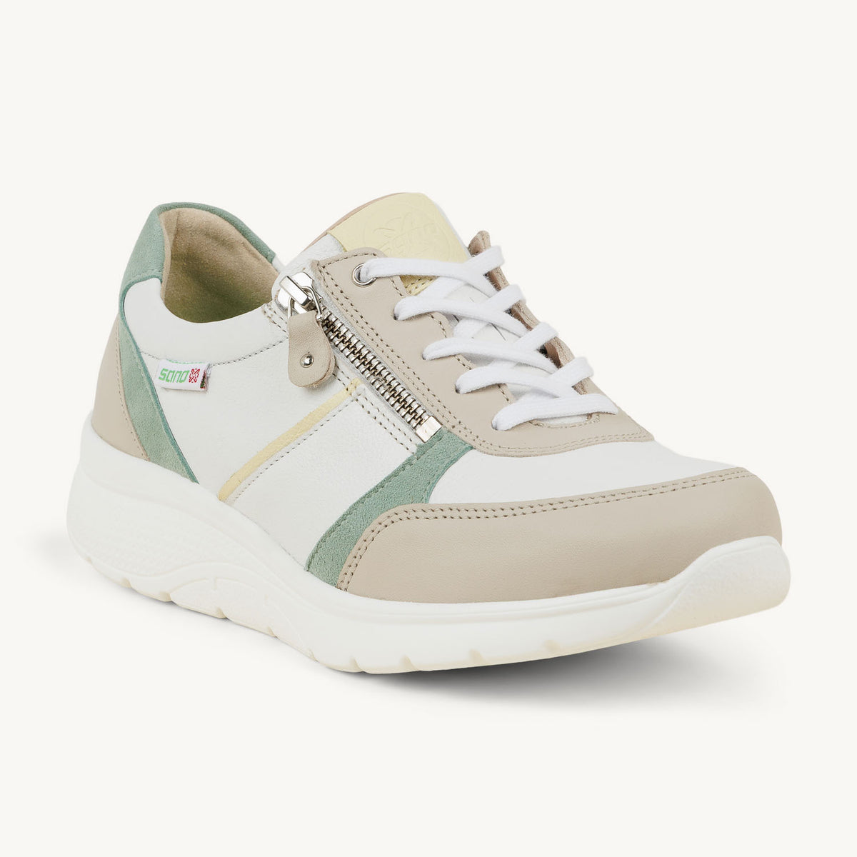 Baskets Femme MOBILS BY MEPHISTO IZAE Blanc