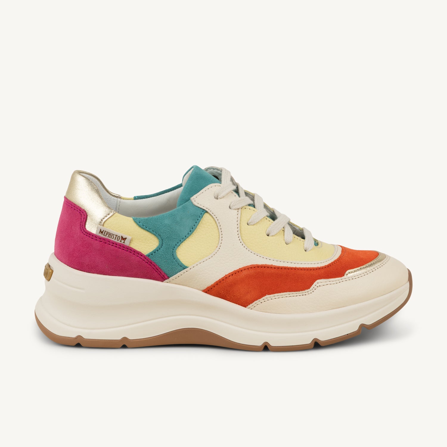 Baskets Femme MEPHISTO HALBANE Multicolore