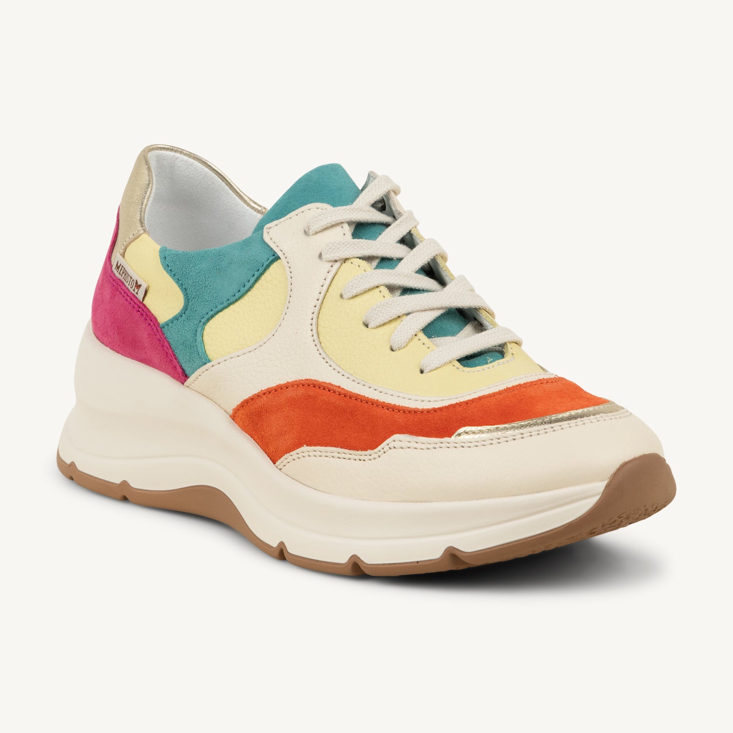 Baskets Femme MEPHISTO HALBANE Multicolore