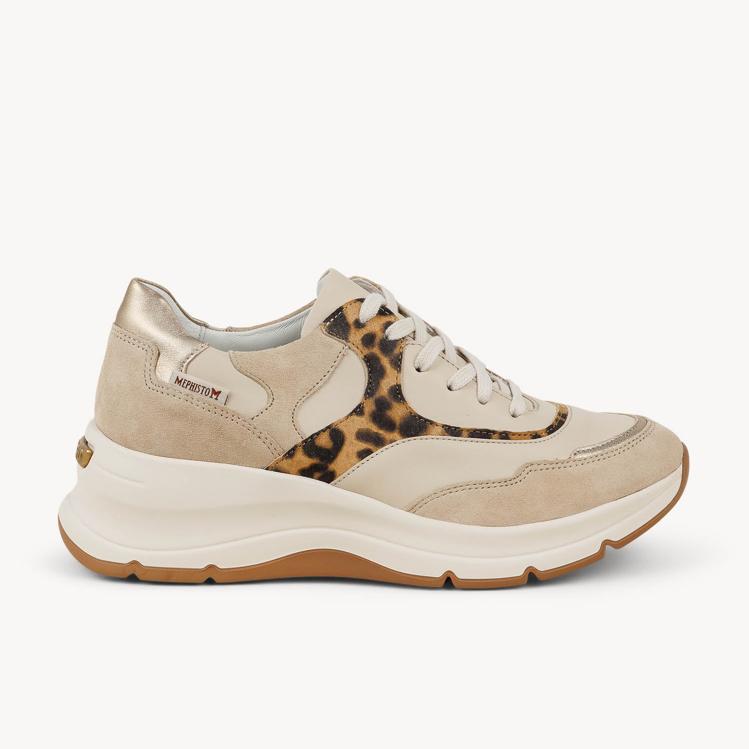 Baskets Femme MEPHISTO HALBANE Beige