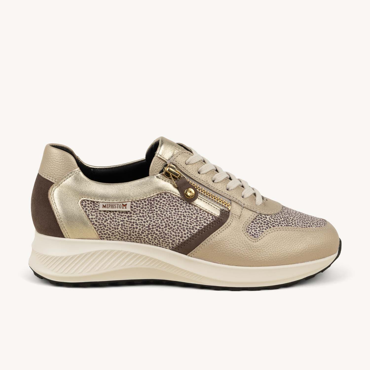 Baskets Femme MEPHISTO KIM Beige