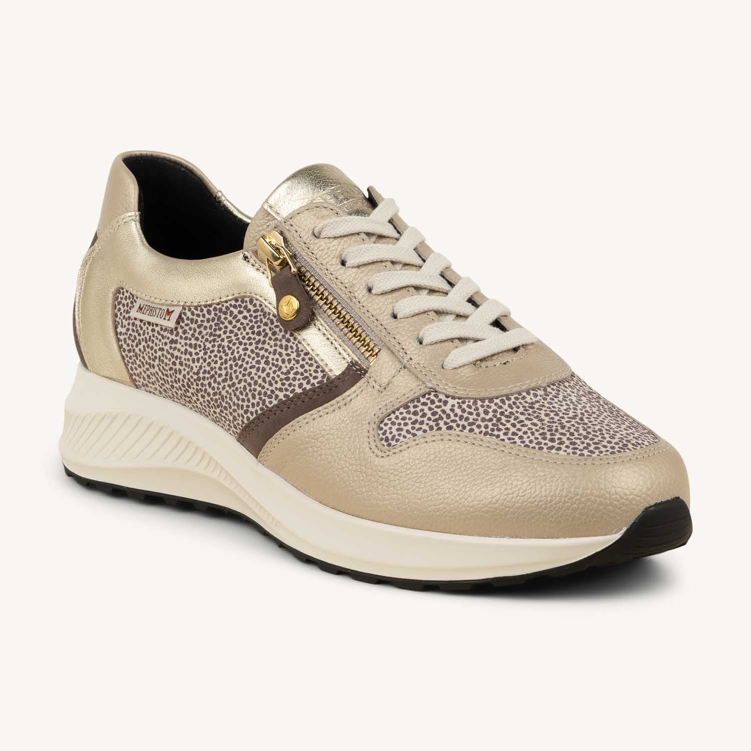 Baskets Femme MEPHISTO KIM Beige