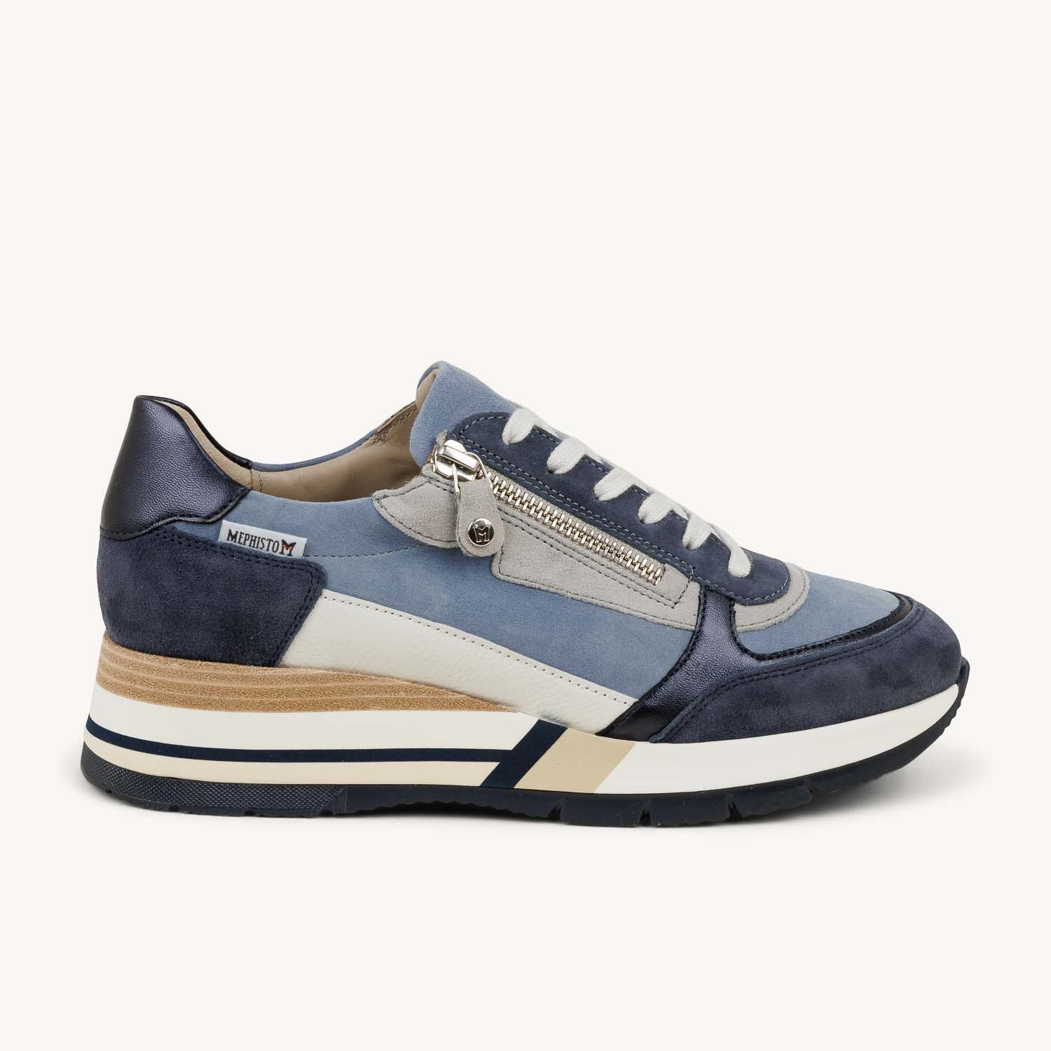 Baskets Femme MEPHISTO TIZIANA Bleu