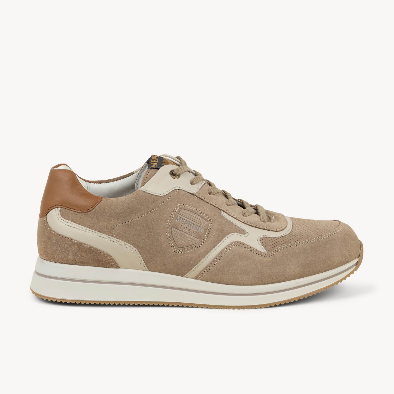 Baskets Homme MEPHISTO GARCIA Beige