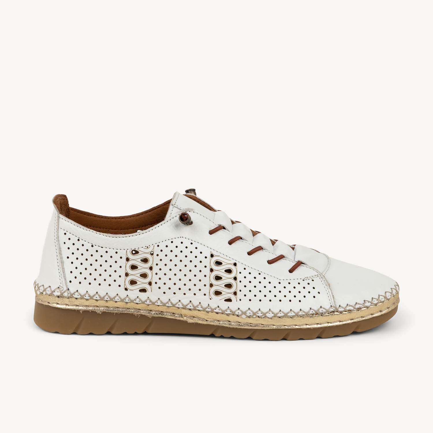 Baskets Femme ELUE PAR NOUS ZEVEUPA 7292902 Blanc