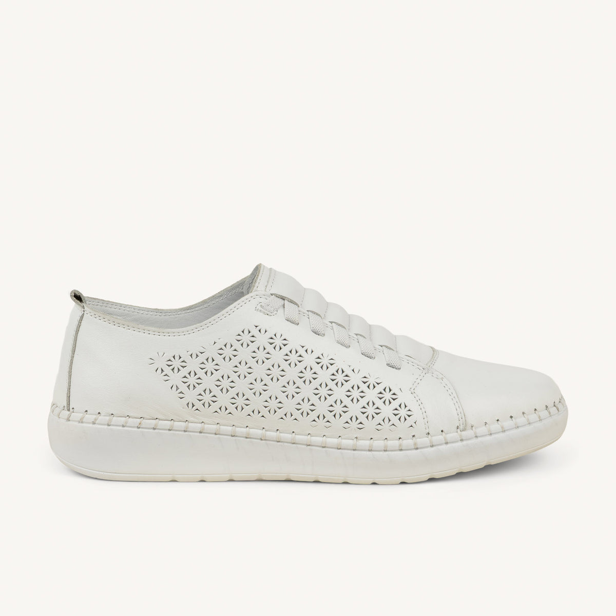 Baskets Femme ELUE PAR NOUS ZIGALI Blanc