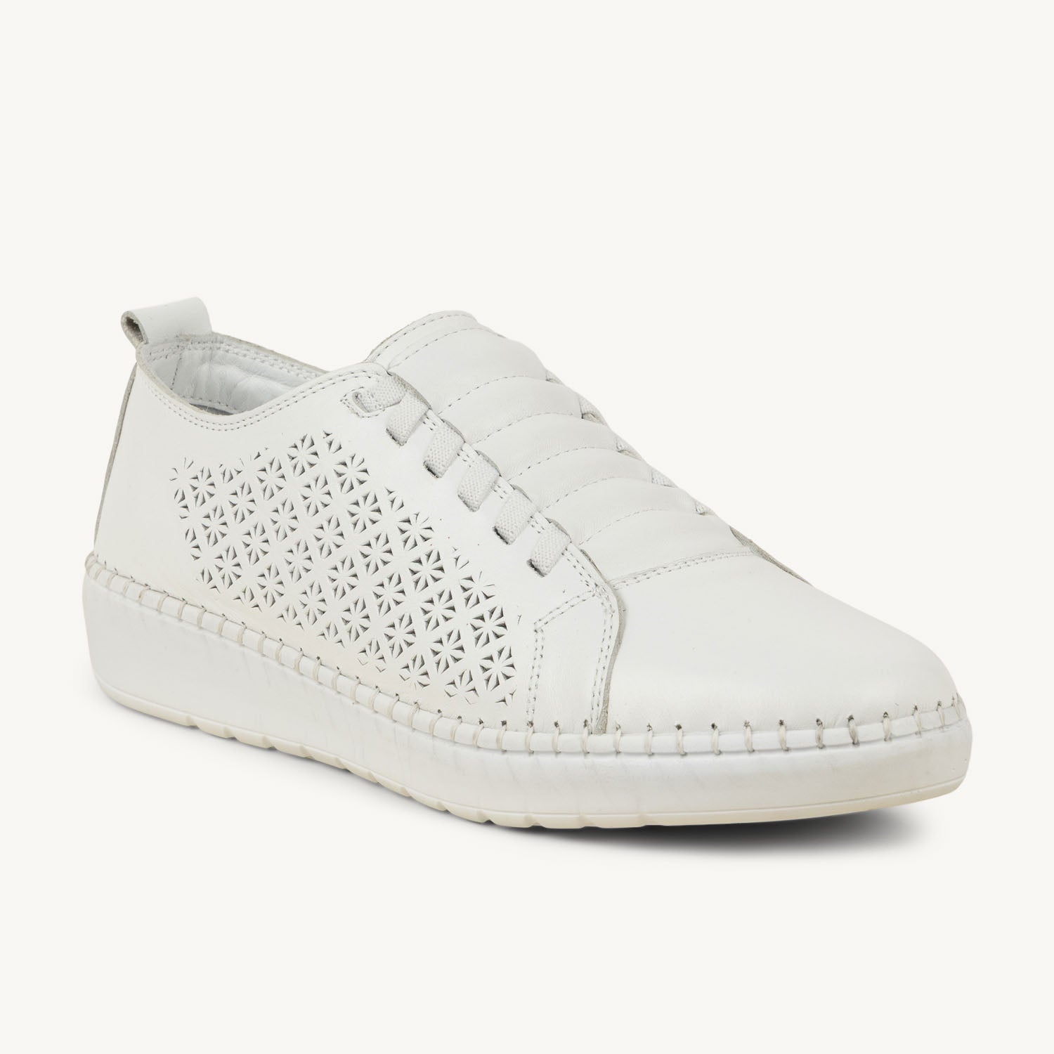 Baskets Femme ELUE PAR NOUS ZIGALI Blanc