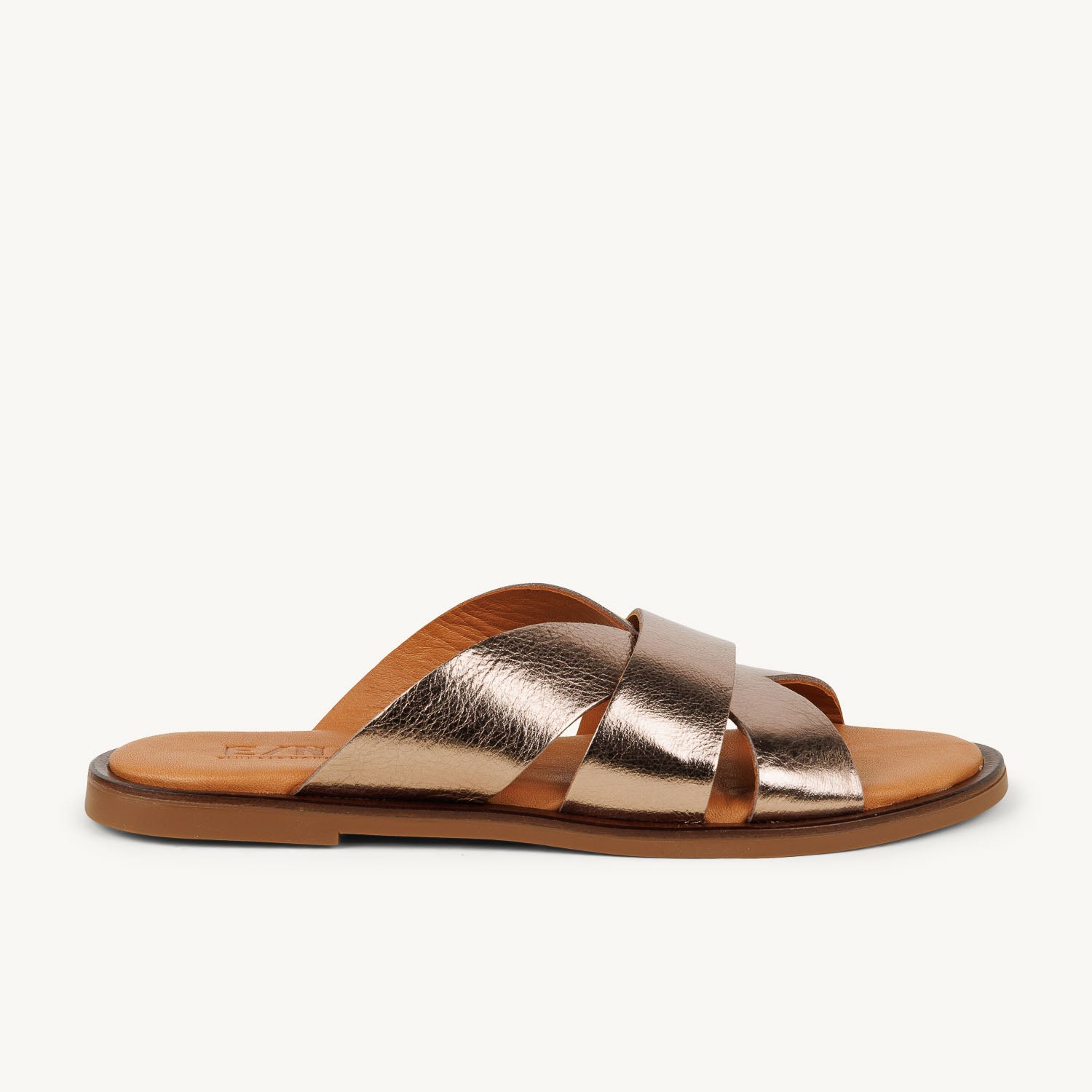 Mules Femme ELUE PAR NOUS ZIMBRA Or/Bronze