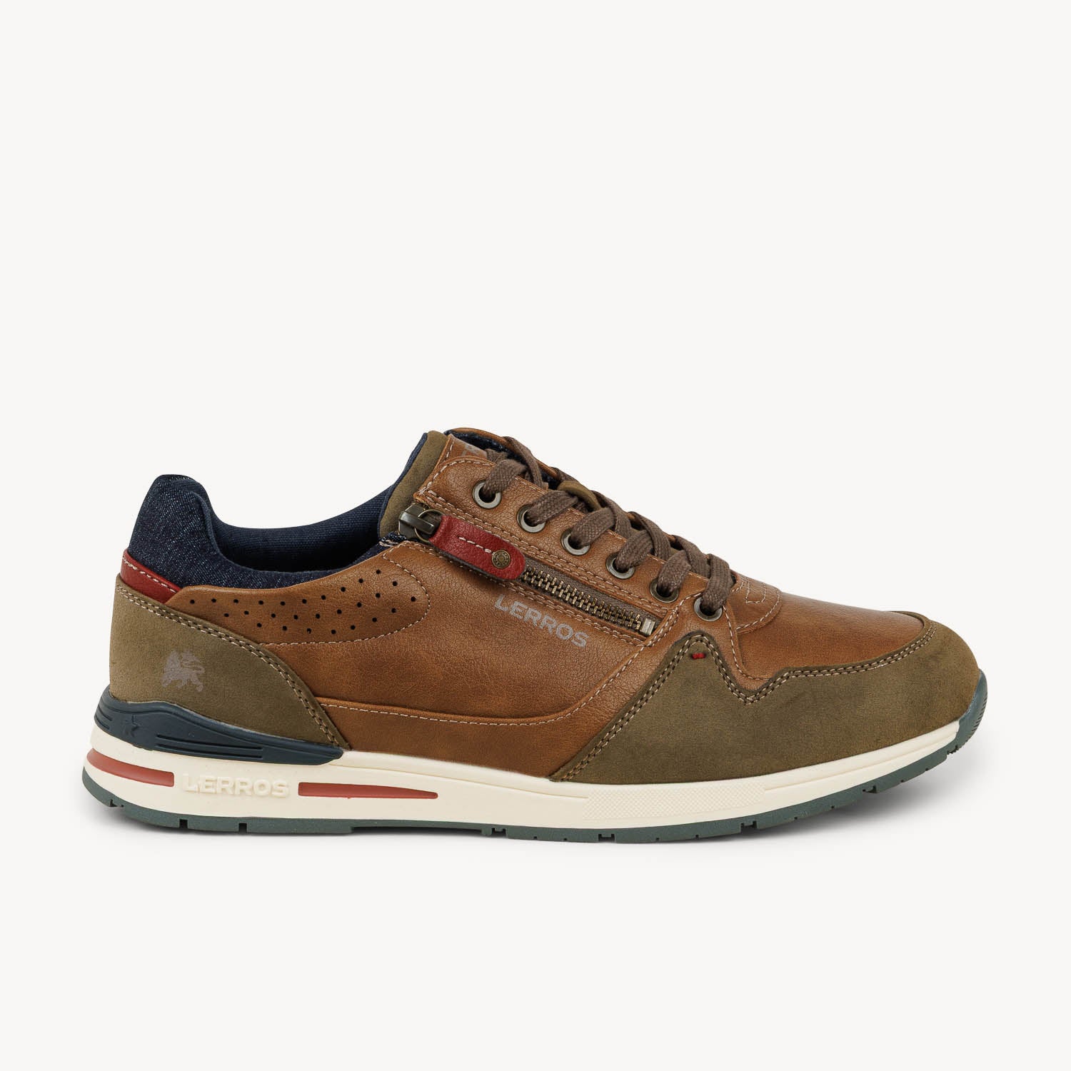 Baskets Homme LERROS LERMO Marron