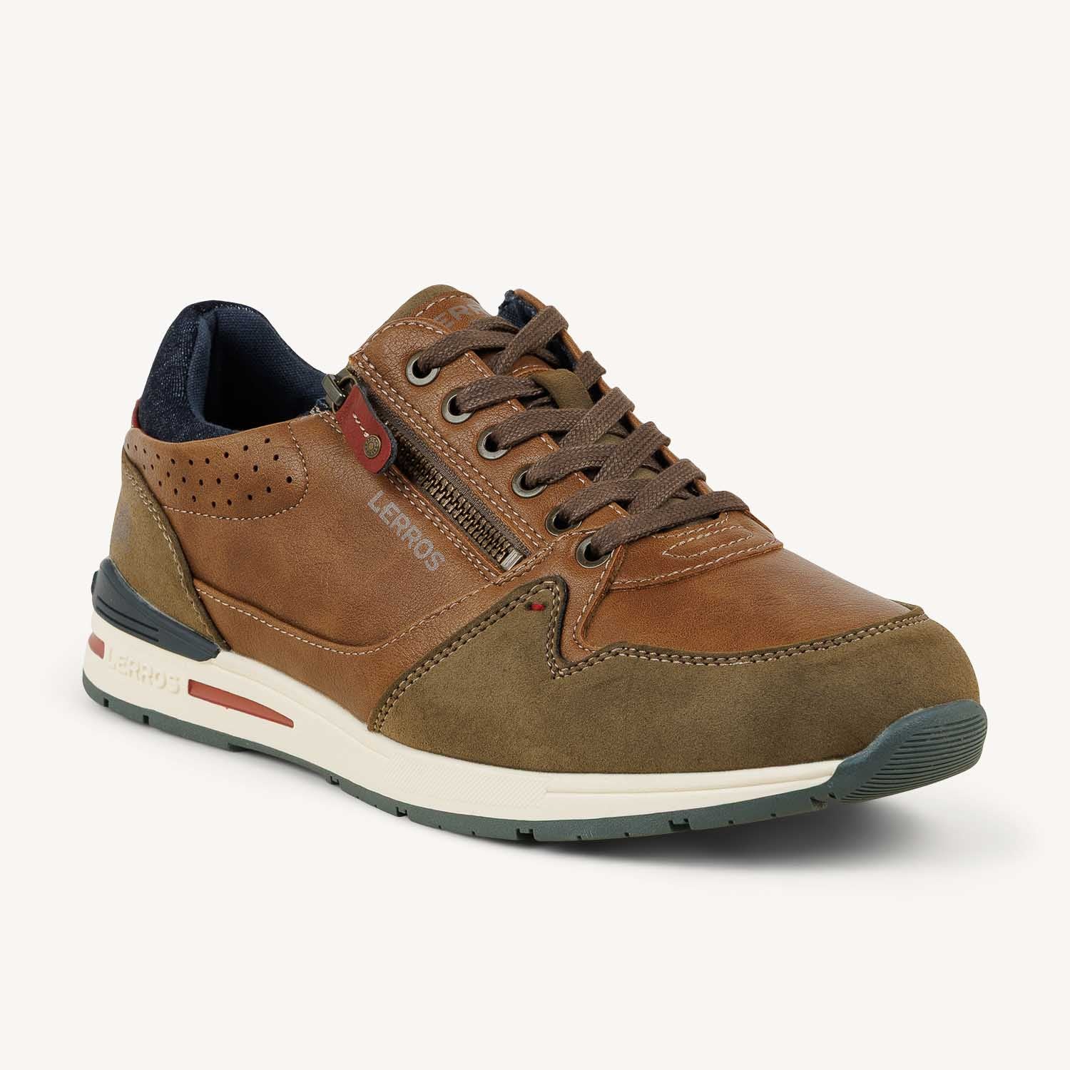 Baskets Homme LERROS LERMO Marron