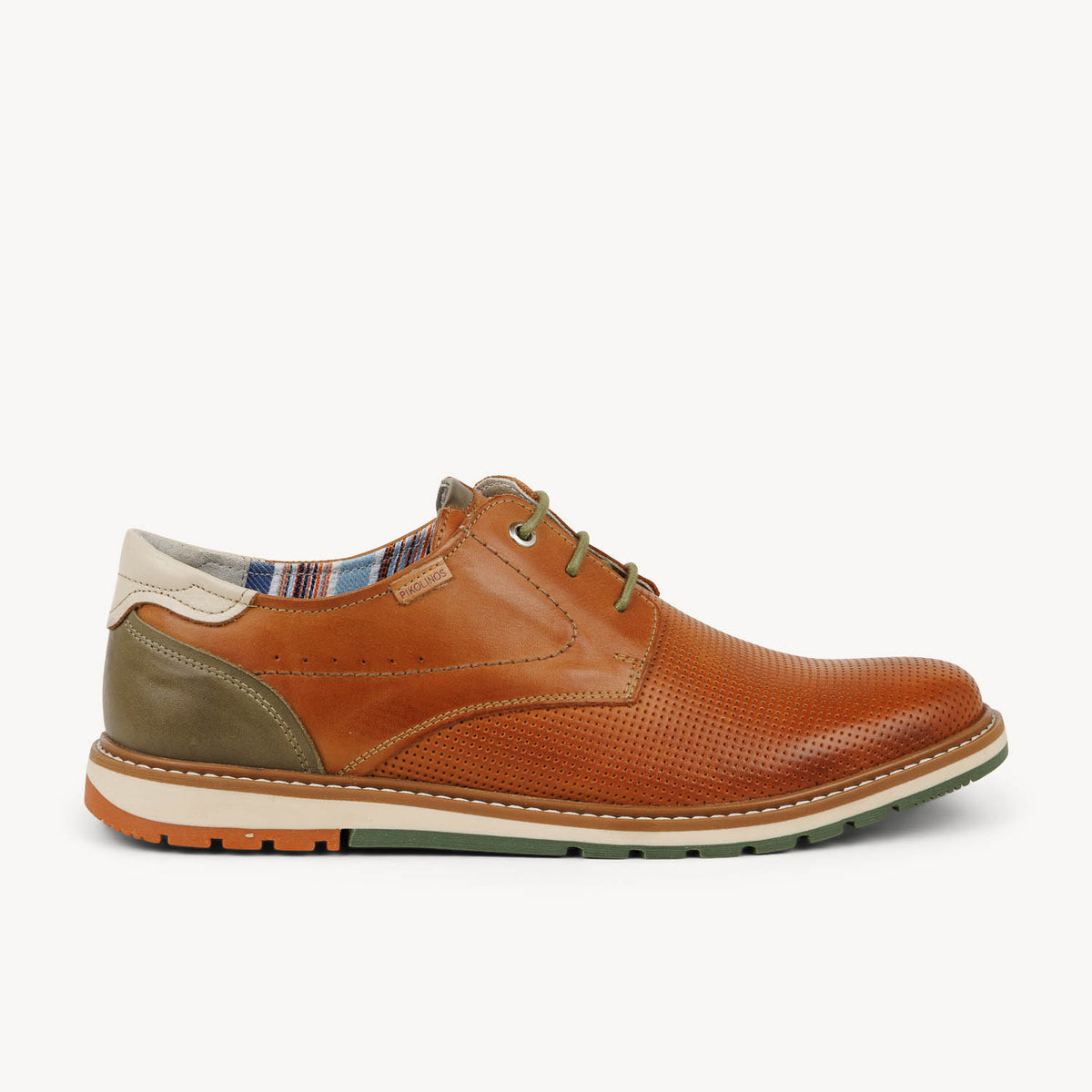 Derbies et Richelieus Homme PIKOLINOS M8J-4322 PIBERNA Marron