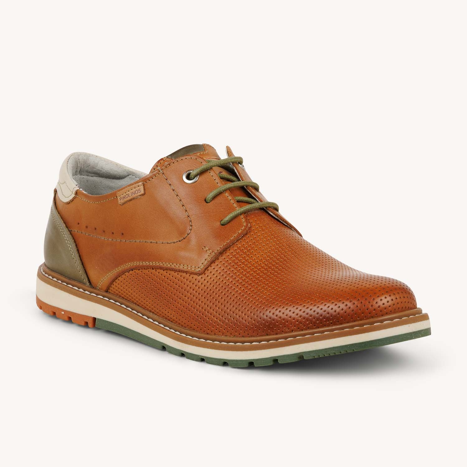 Derbies et Richelieus Homme PIKOLINOS M8J-4322 PIBERNA Marron