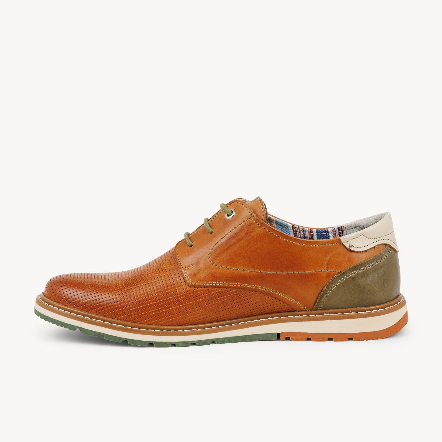 Derbies et Richelieus Homme PIKOLINOS M8J-4322 PIBERNA Marron