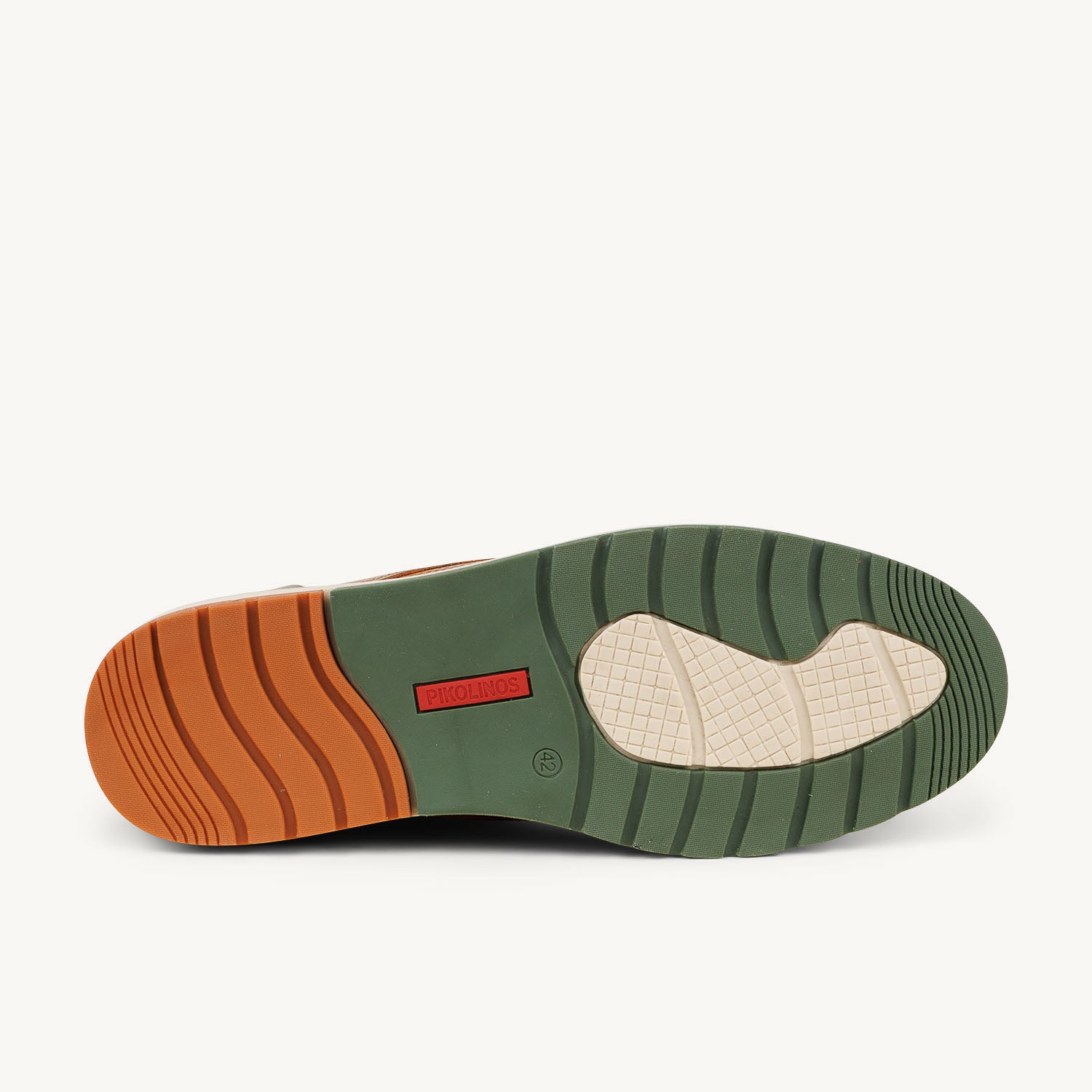 Derbies et Richelieus Homme PIKOLINOS M8J-4322 PIBERNA Marron