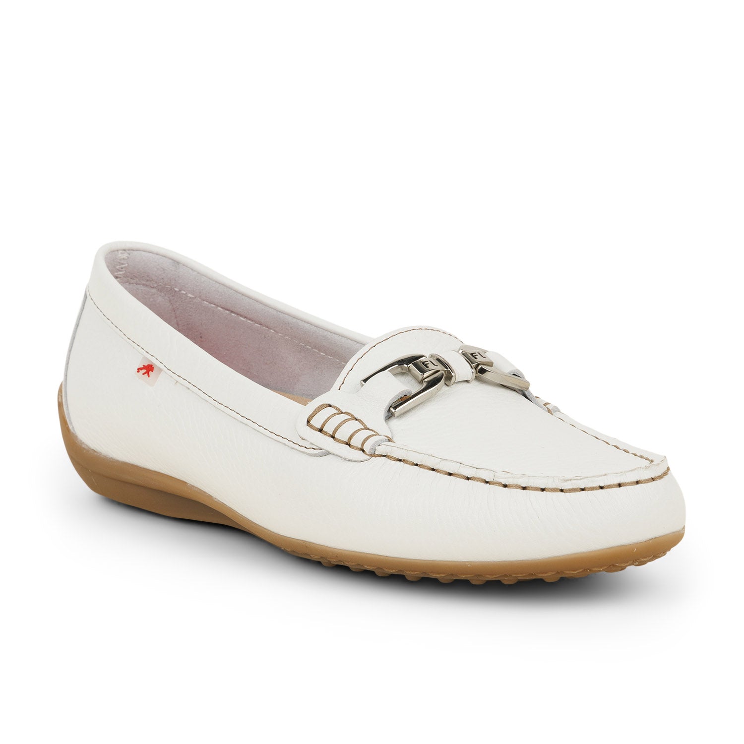 Mocassins Femme FLUCHOS FLUMOCA Blanc