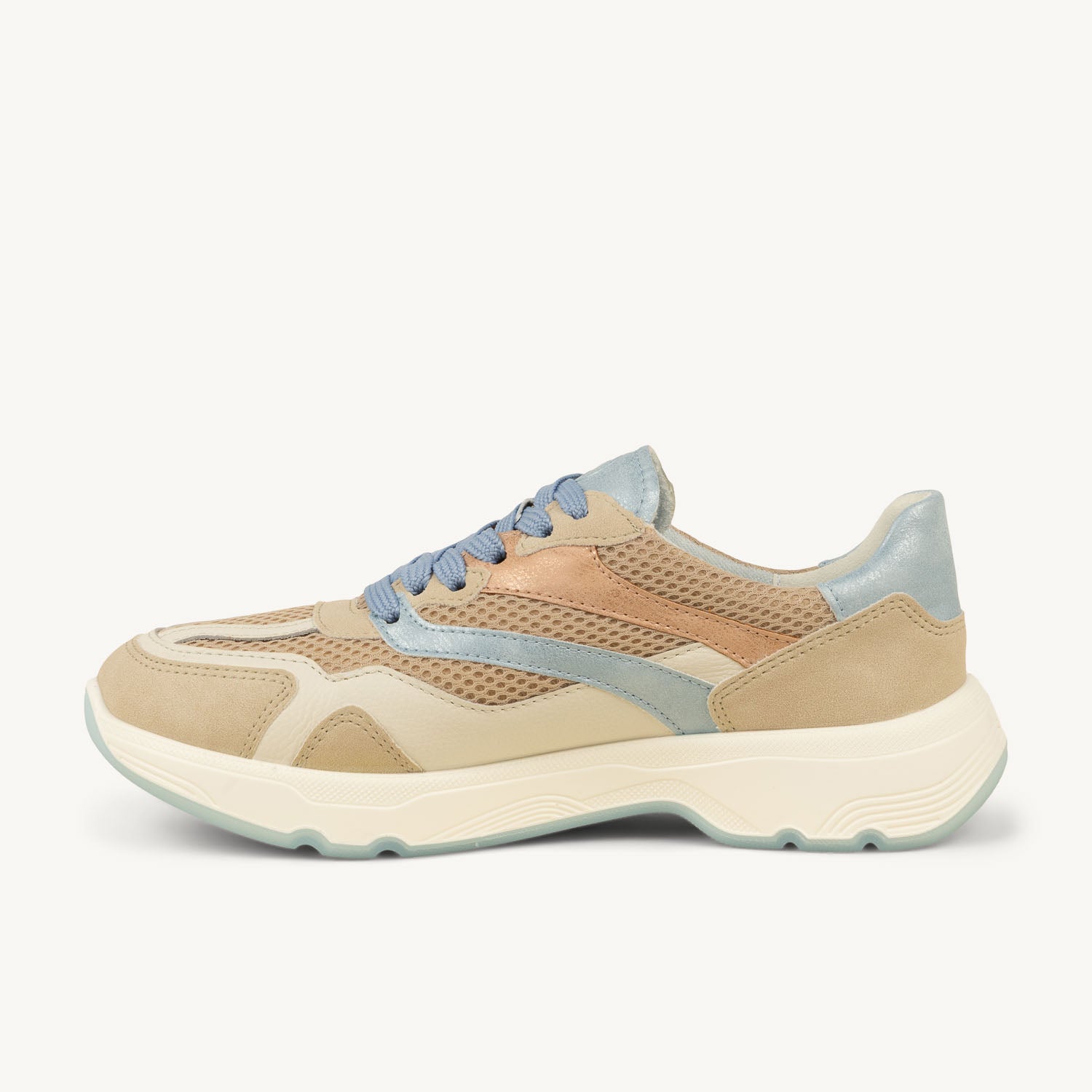 Baskets Femme ARA ARASPORT Beige