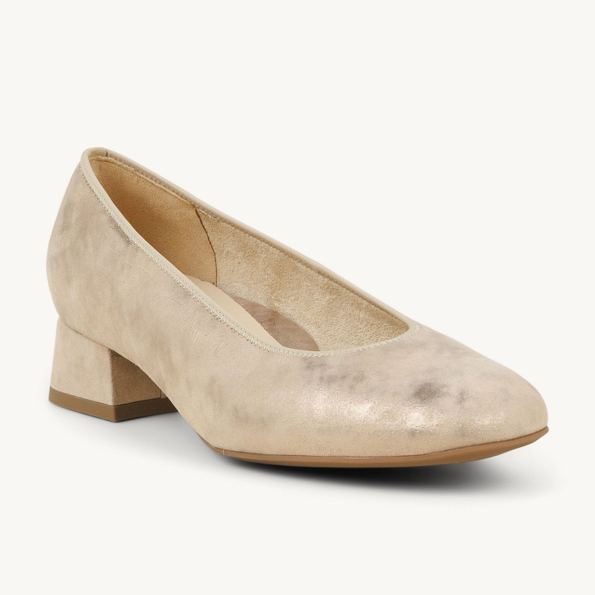 Escarpins & Slingback Femme ARA 12-20418-35 - ARADEC Or/Bronze