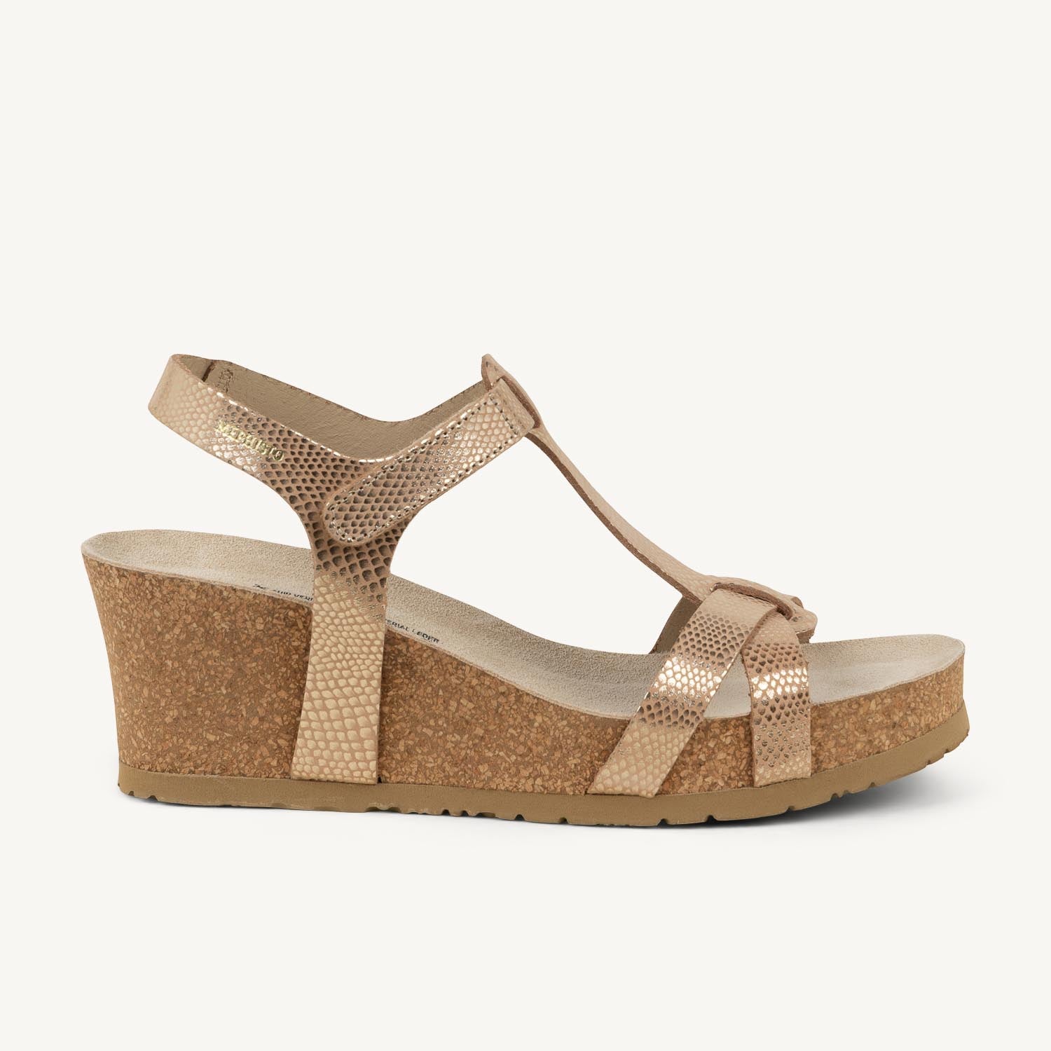 Sandales Femme MEPHISTO LIVIANE Or/Bronze