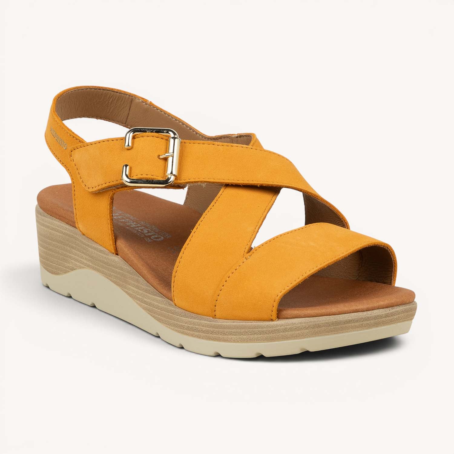 Sandales Femme MEPHISTO CLAUDINE Orange