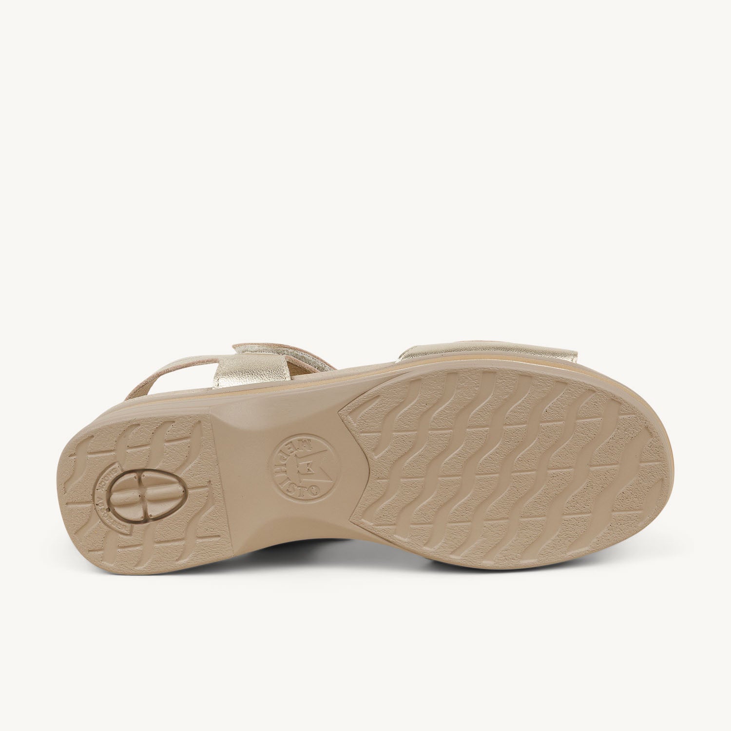 Sandales Femme MEPHISTO FLORALINE Or/Bronze