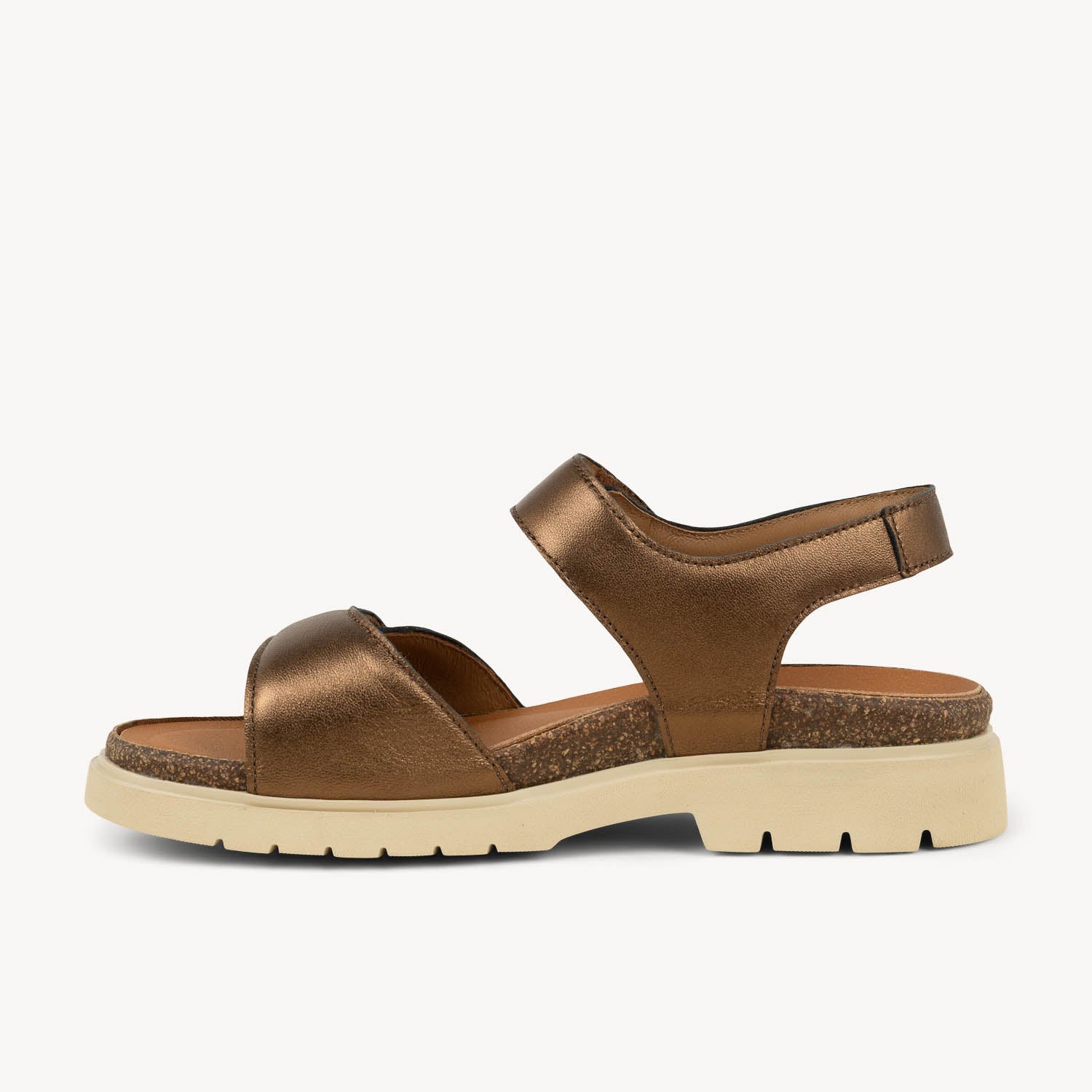 Sandales Femme MOBILS BY MEPHISTO SELNA Or/Bronze