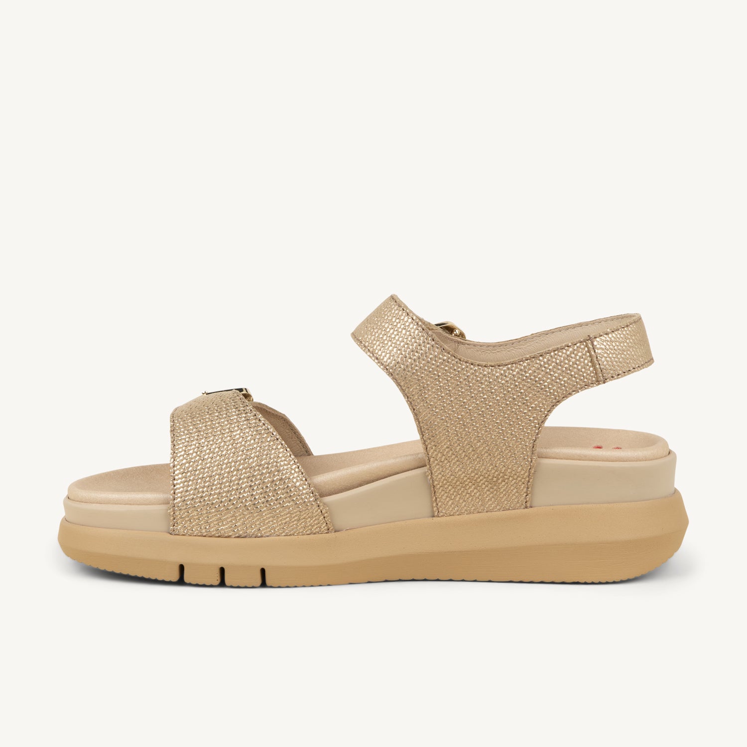 Sandales Femme MOBILS BY MEPHISTO FYDA Or/Bronze