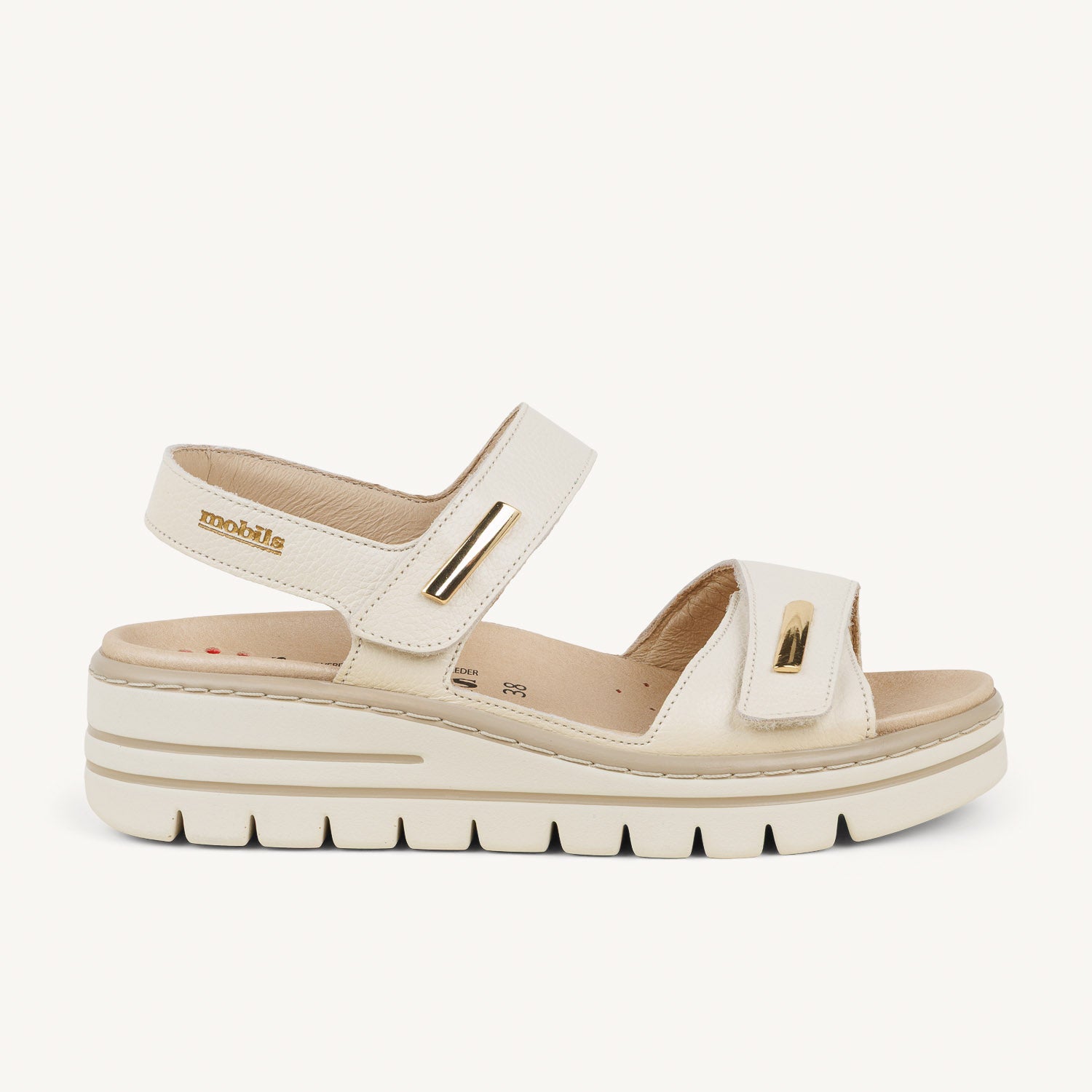 Sandales Femme MOBILS BY MEPHISTO CLEM Blanc