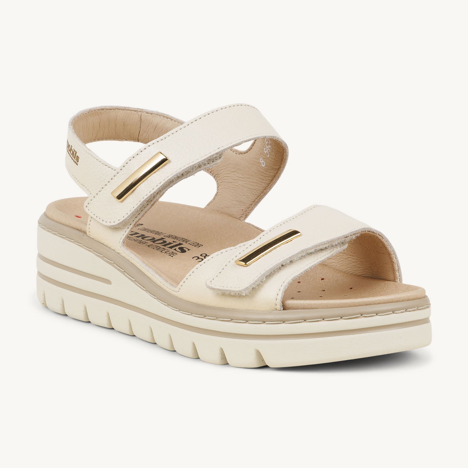 Sandales Femme MOBILS BY MEPHISTO CLEM Blanc