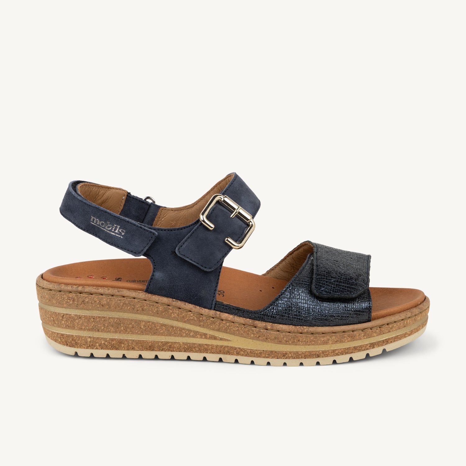 Sandales Femme MOBILS BY MEPHISTO RORY Bleu