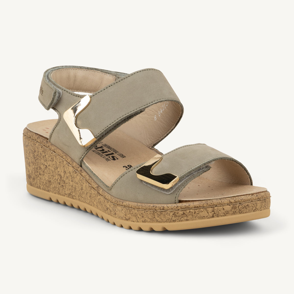 Sandales Femme MOBILS BY MEPHISTO MAWEL Kaki