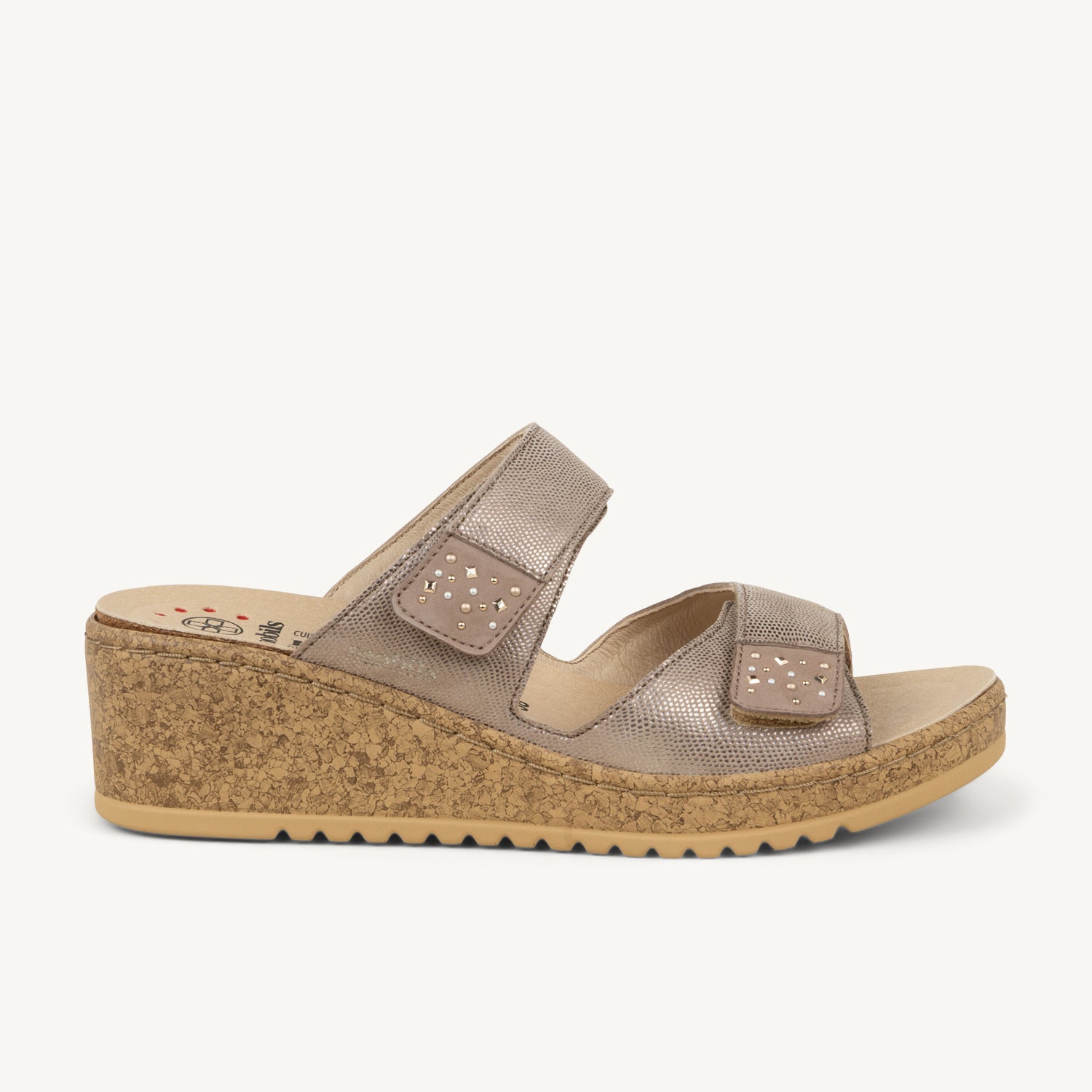 Sandales Femme MOBILS BY MEPHISTO NAVINA Beige