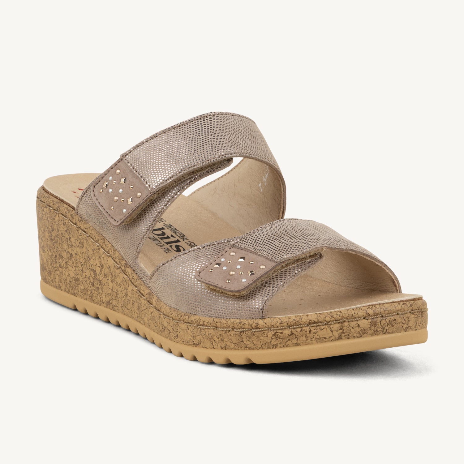 Sandales Femme MOBILS BY MEPHISTO NAVINA Beige