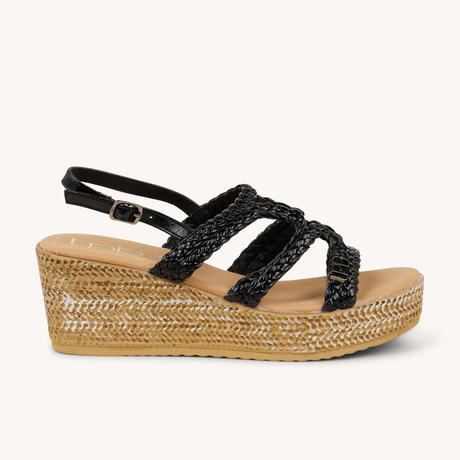 Sandales Femme LES PETITES BOMBES NIZA Noir
