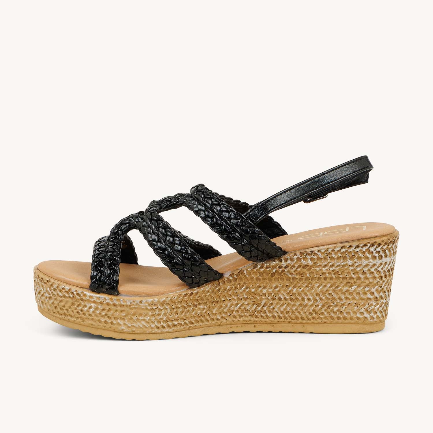 Sandales Femme LES PETITES BOMBES NIZA Noir