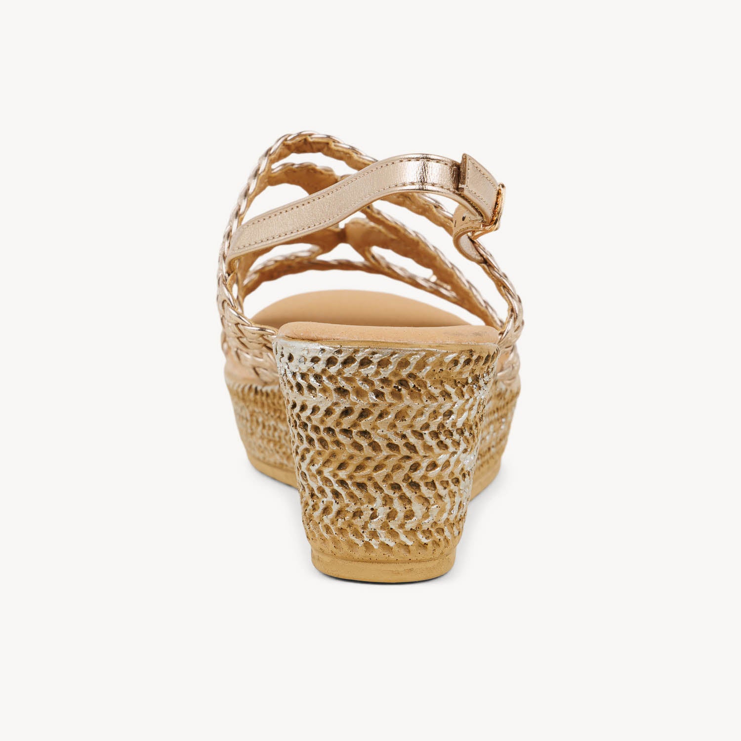 Sandales Femme LES PETITES BOMBES NIZA Or/Bronze