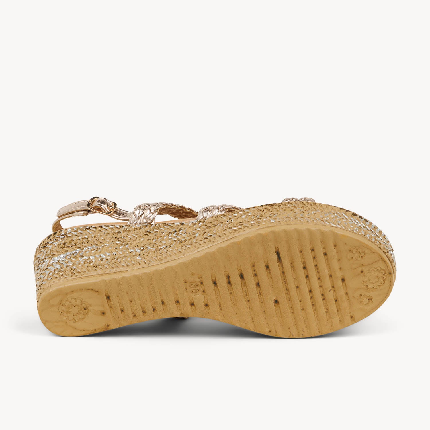 Sandales Femme LES PETITES BOMBES NIZA Or/Bronze