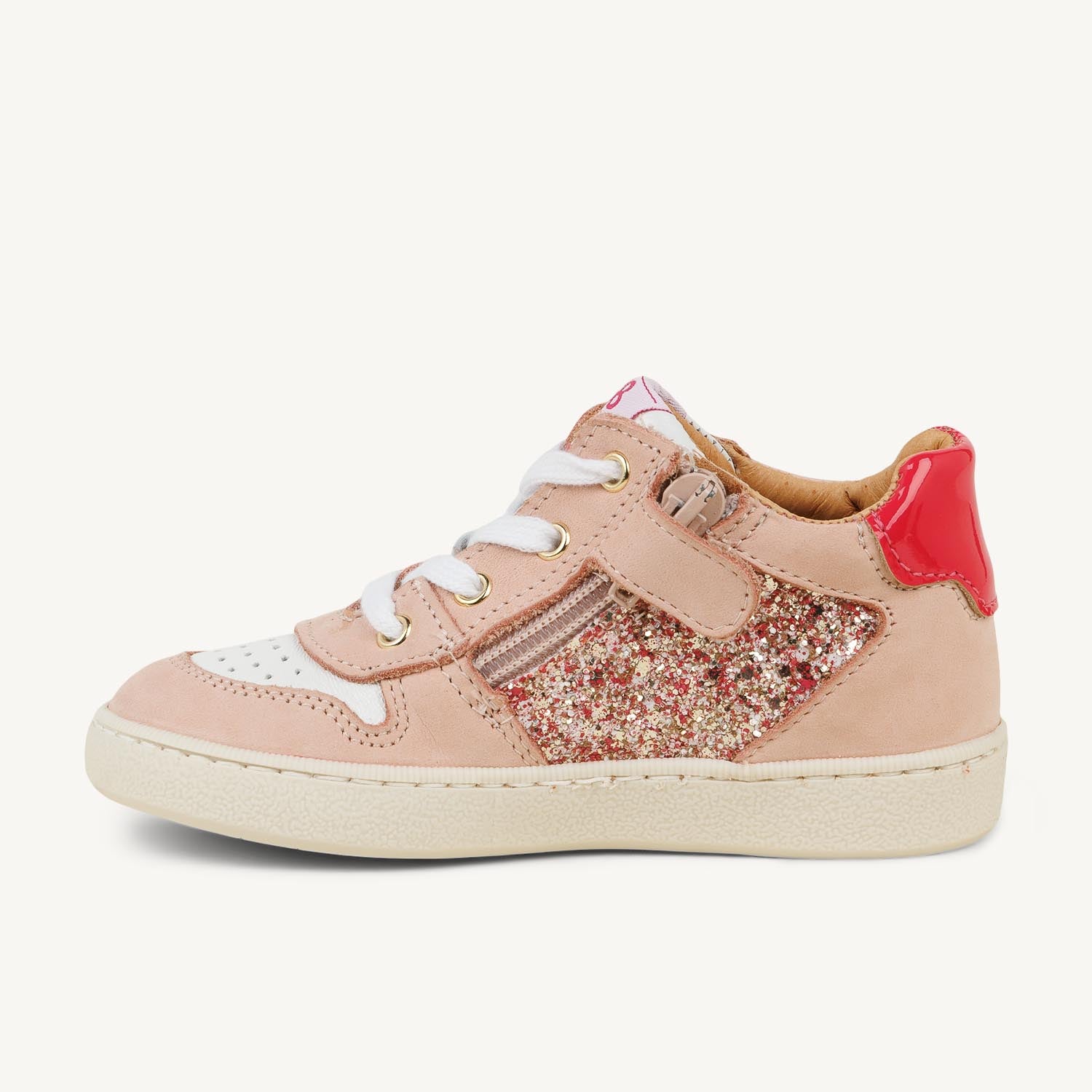 Baskets Enfant GBB OSMAN Rose