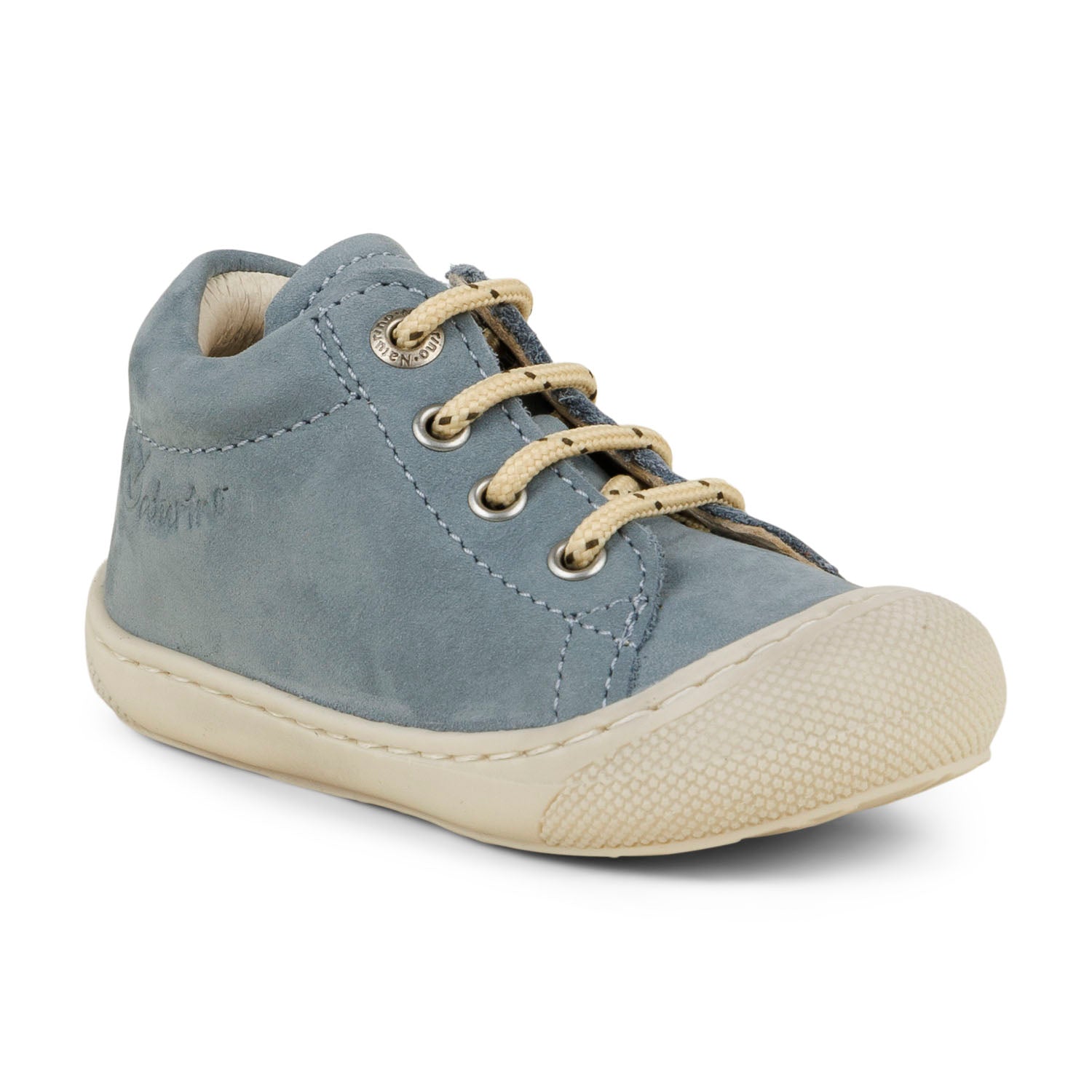 Chaussures montantes Enfant NATURINO COCOON NABUK Bleu