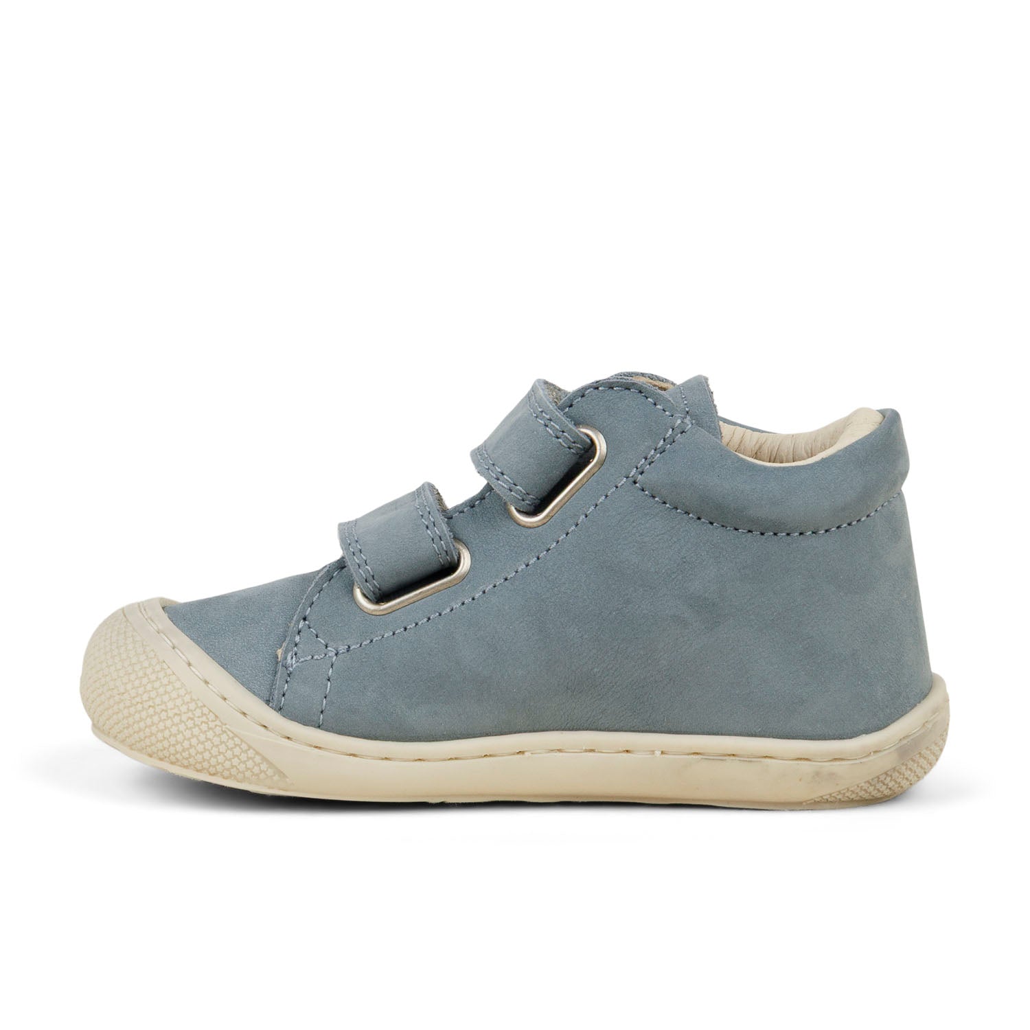 Chaussures montantes Enfant NATURINO COCOON NABUK VELCRO Bleu