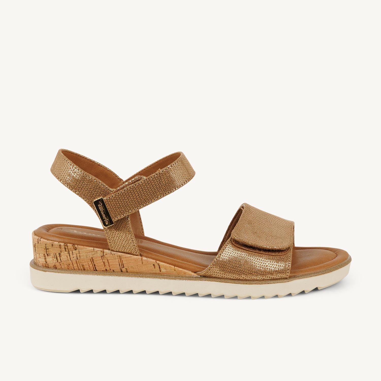 Sandales Femme TAMARIS 28118 - TAVELCRY Or/Bronze