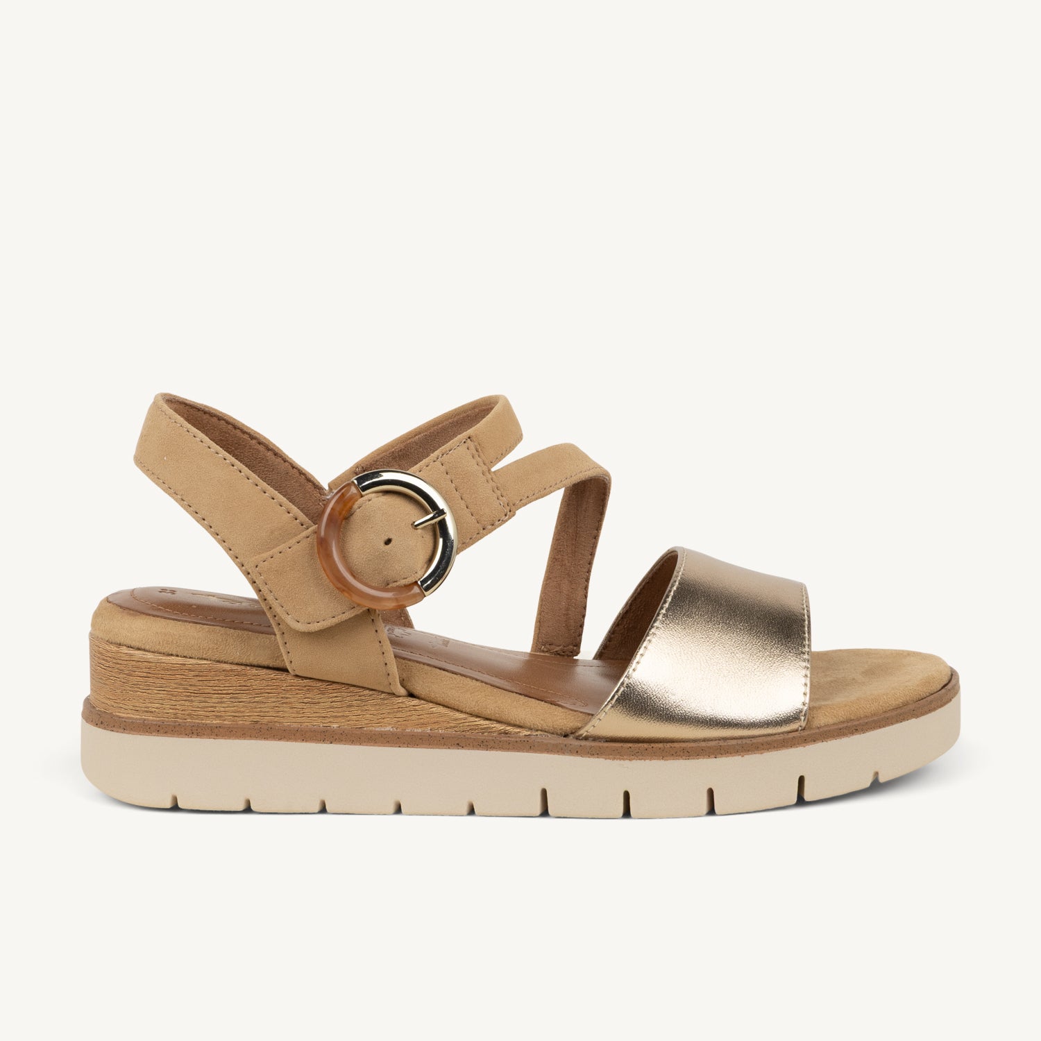 Sandales Femme TAMARIS 28232 - TADRESS Or/Bronze