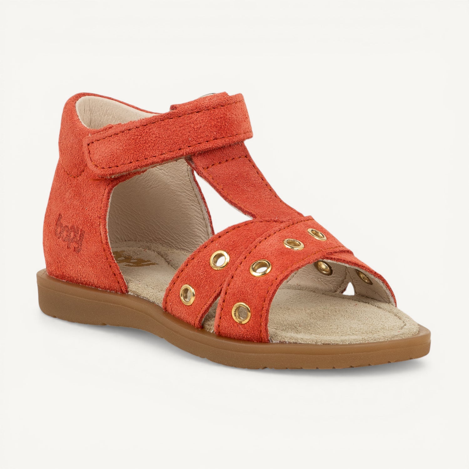 Sandales Enfant BOPY RESINETTE Rouge