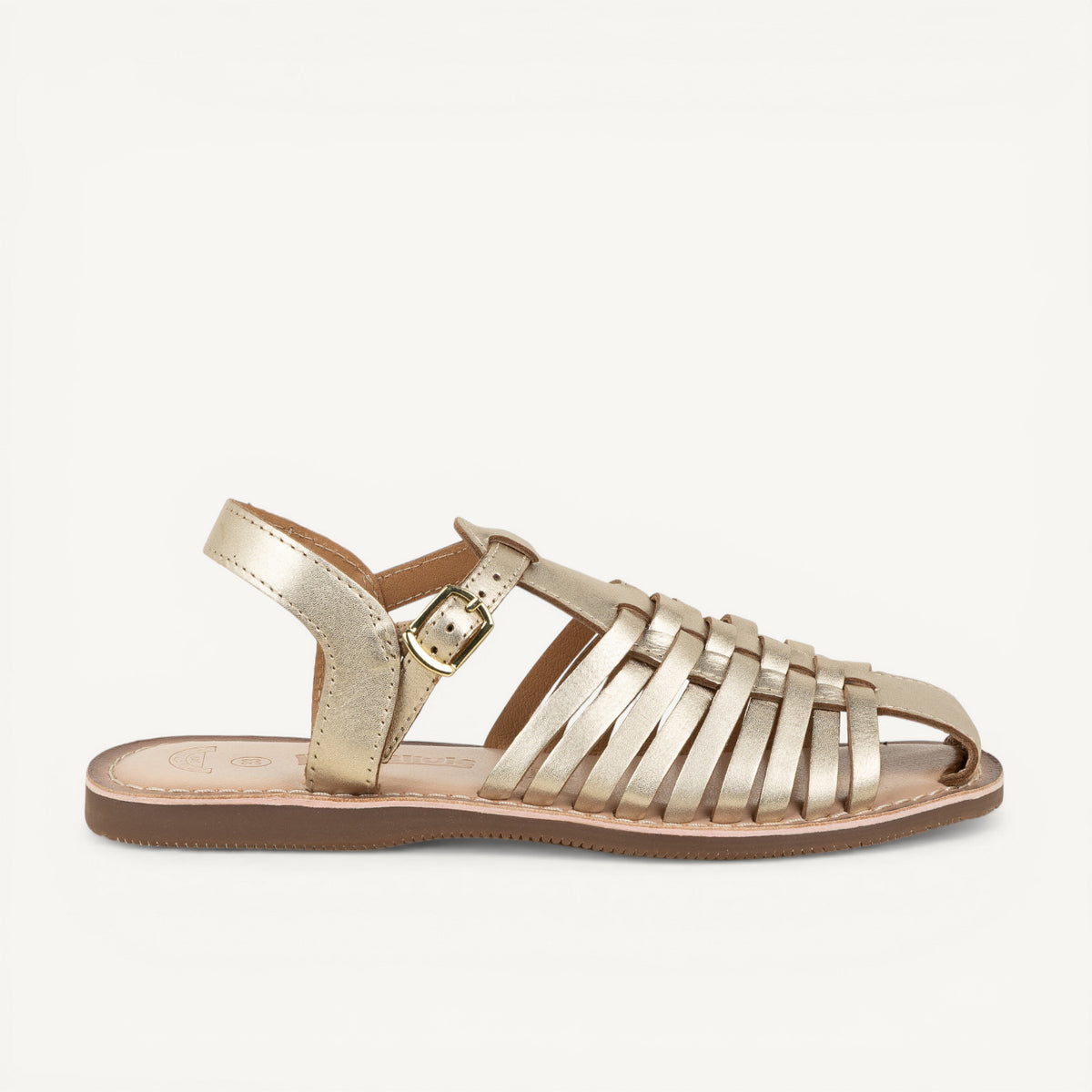 Sandales Enfant BOPY FONDETTE Or/Bronze