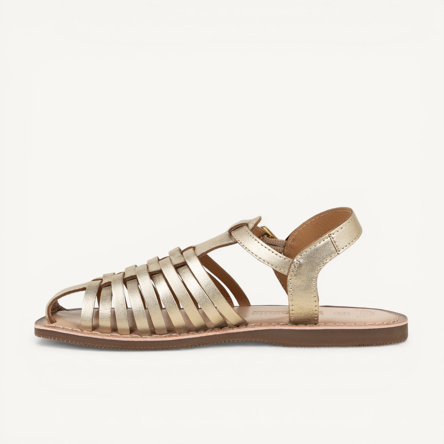 Sandales Enfant BOPY FONDETTE Or/Bronze