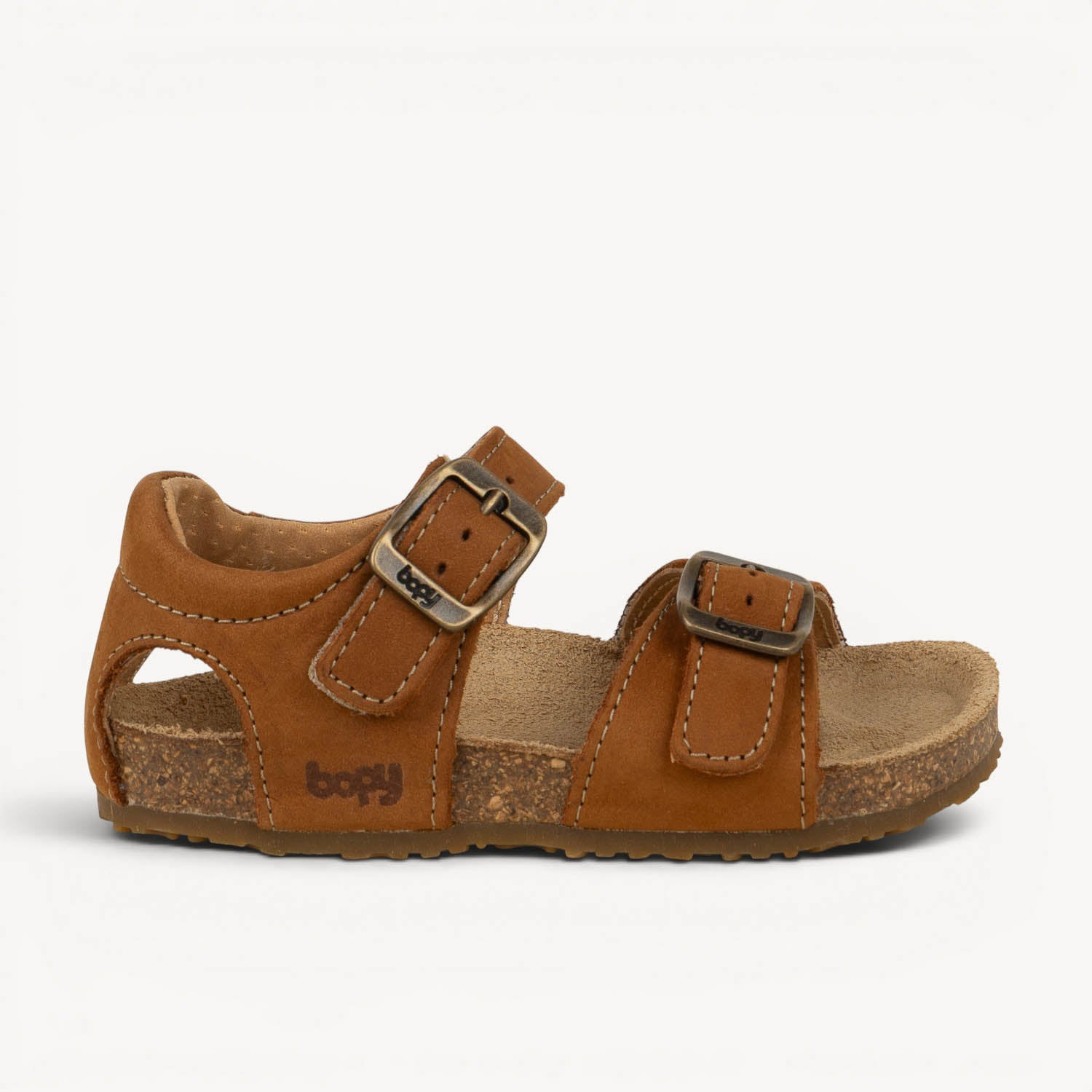Sandales Enfant BOPY EDOUARVELO Marron