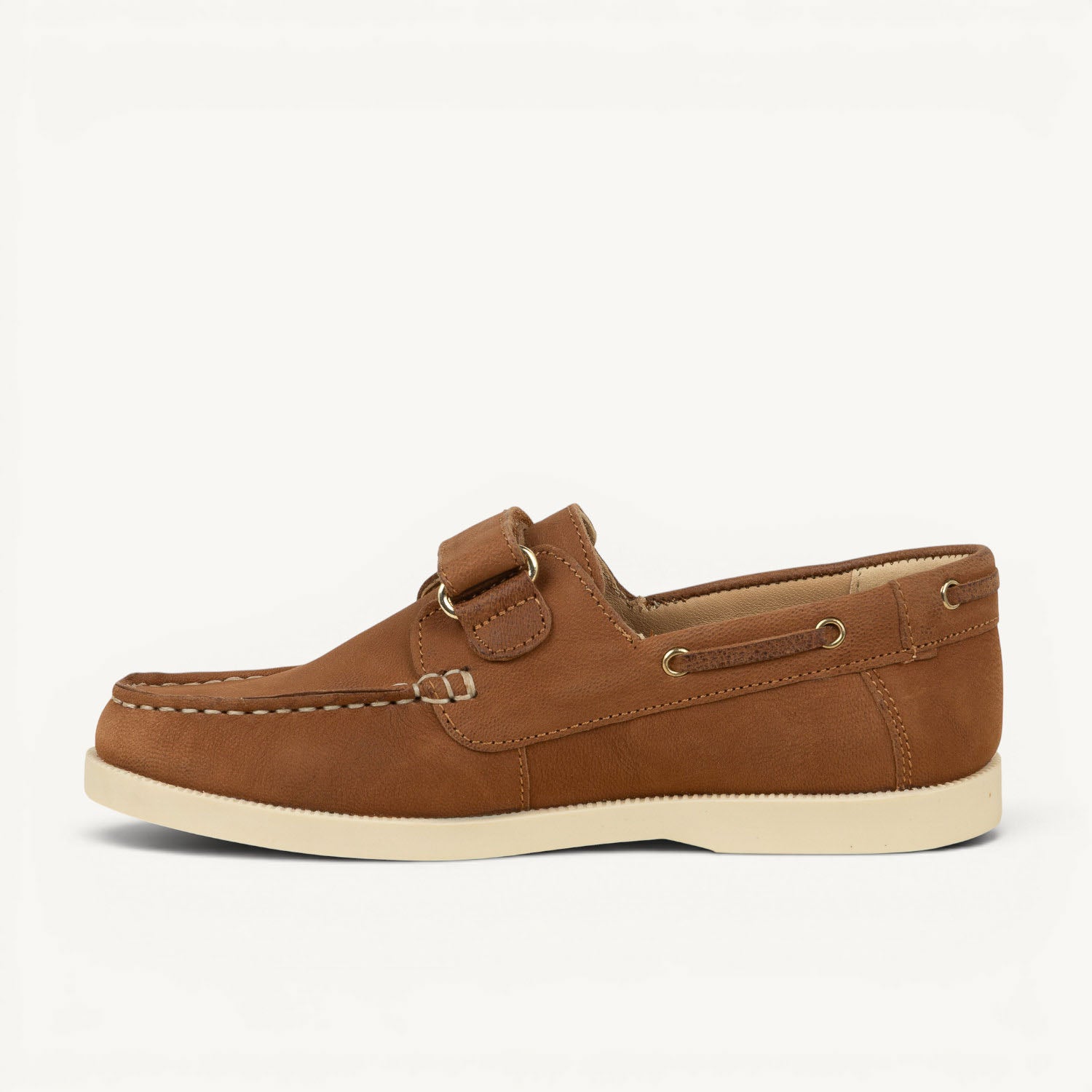 Chaussures Bateau Enfant BOPY DELTAVEL Marron