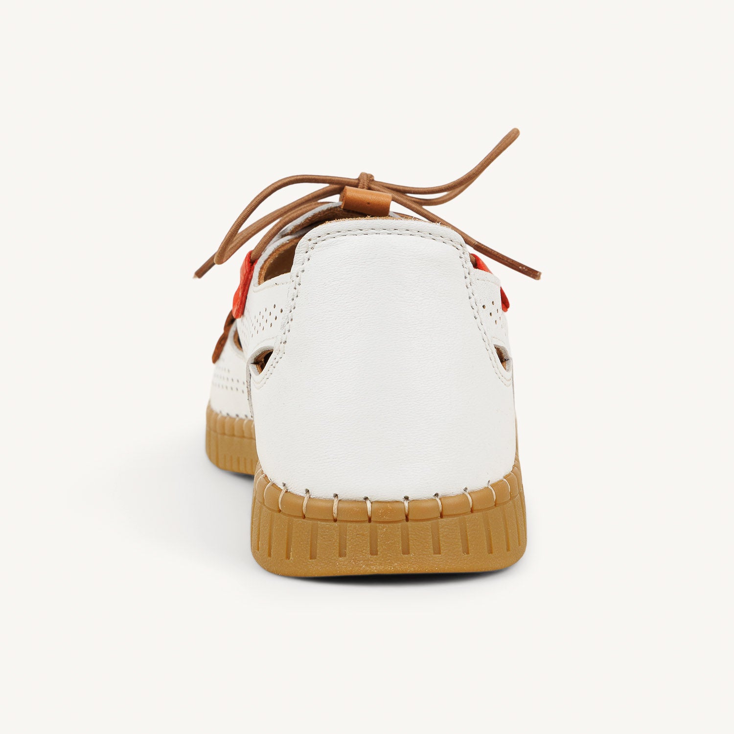 Mocassins Femme COCO ABRICOT MALGIELLES Blanc